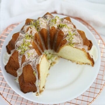 Image of Key Lime Sour Cream Pound Cake