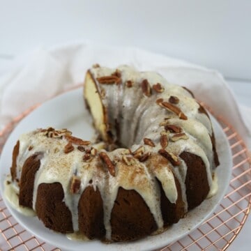 Image of Cinnamon Roll Pound Cake
