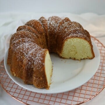 Image of Sour Cream Cream Cheese Pound Cake
