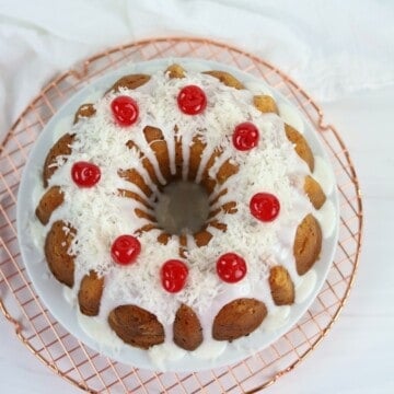 Image of Pina Colada Pound Cake