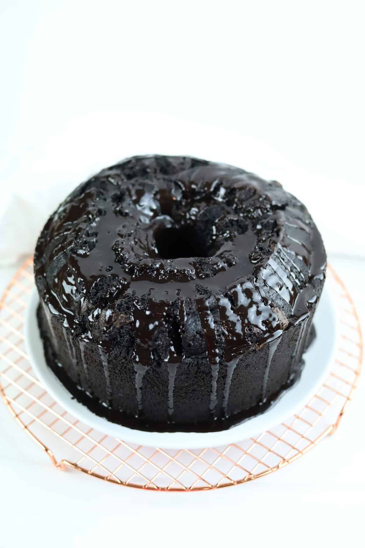 Images of Mile High Dark Chocolate Pound Cake