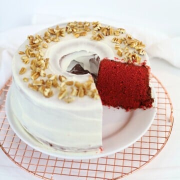 Image of Mile High Red Velvet Pound Cake