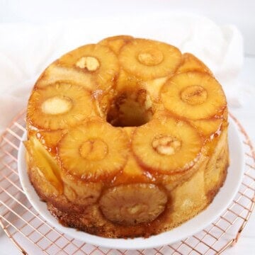 Image of Mile High Pineapple Upside Down Pound Cake