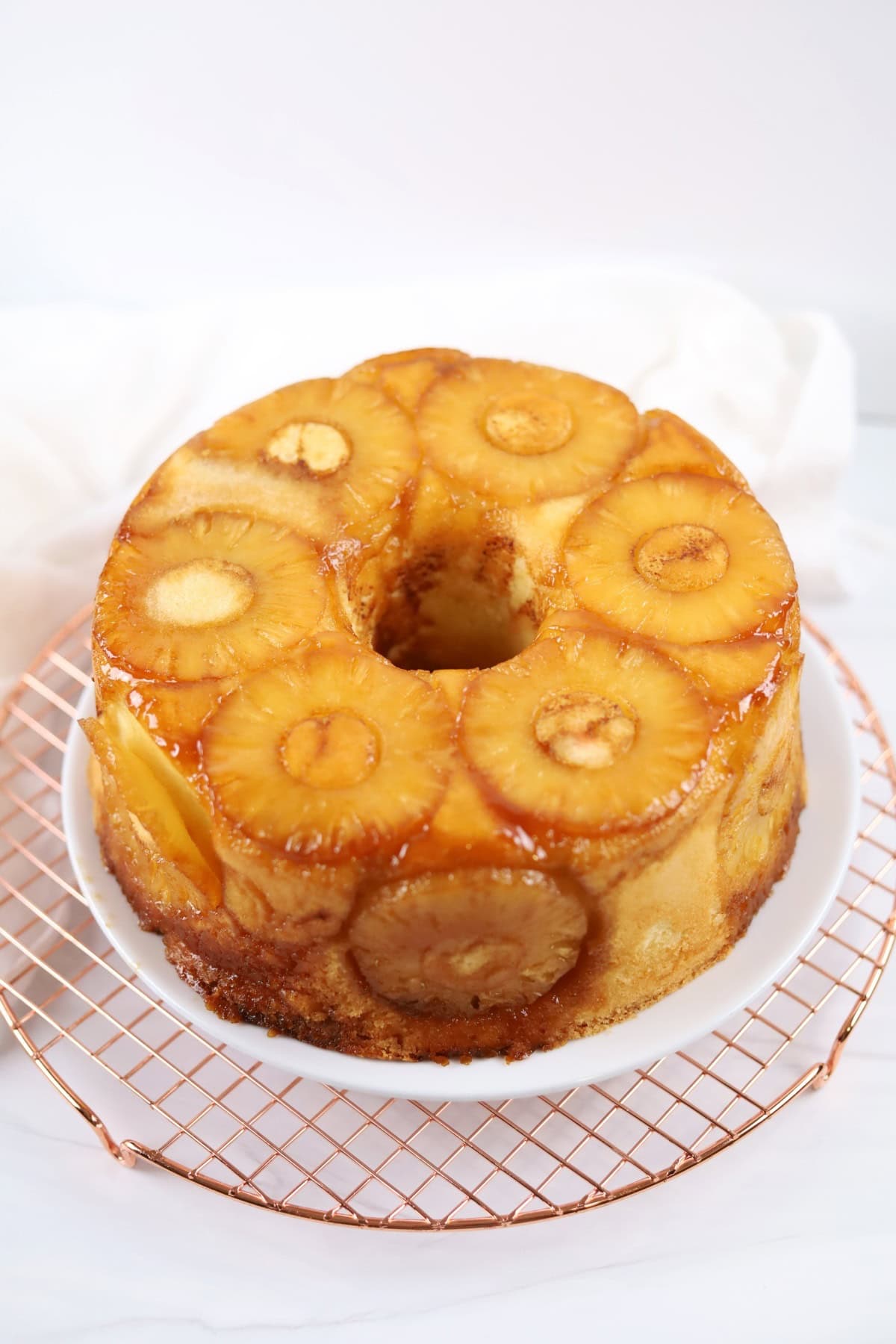 Image of Mile High Pineapple Upside Down Pound Cake