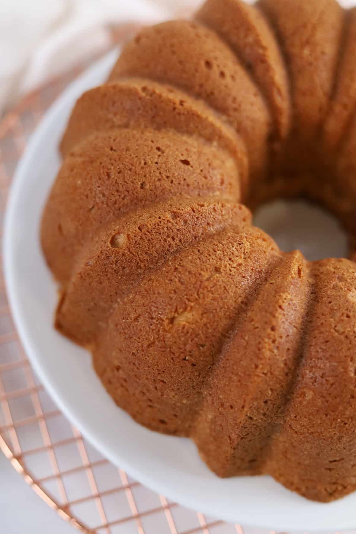 Gluten Free Sour Cream Pound Cake