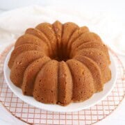 Gluten Free Sour Cream Pound Cake