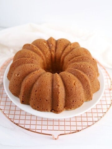Gluten Free Sour Cream Pound Cake
