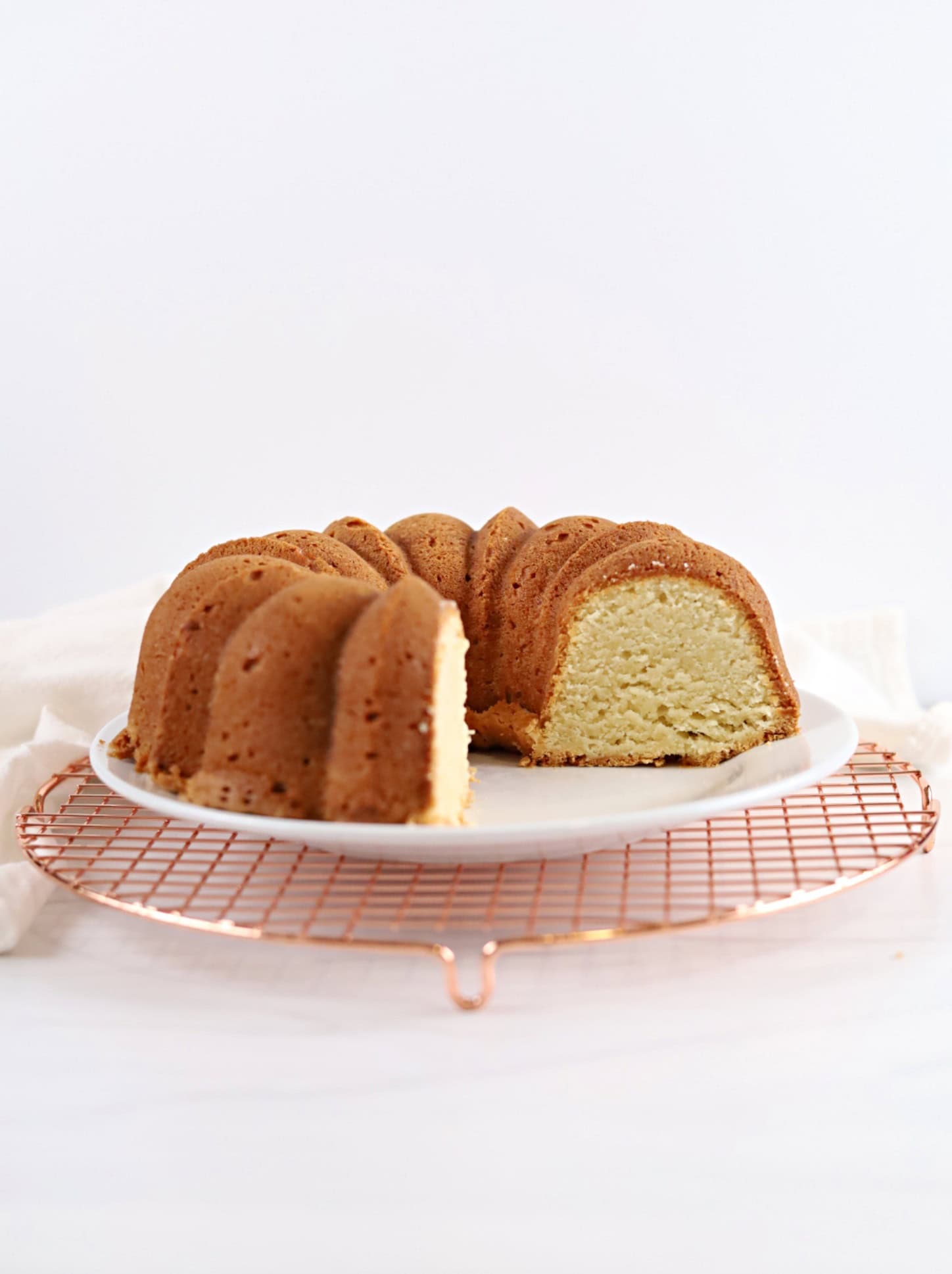Gluten Free Sour Cream Pound Cake