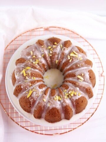 Lemon Cream Cheese Pound Cake