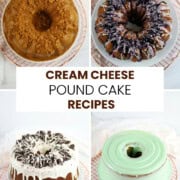 Pound Cakes made with Cream Cheese