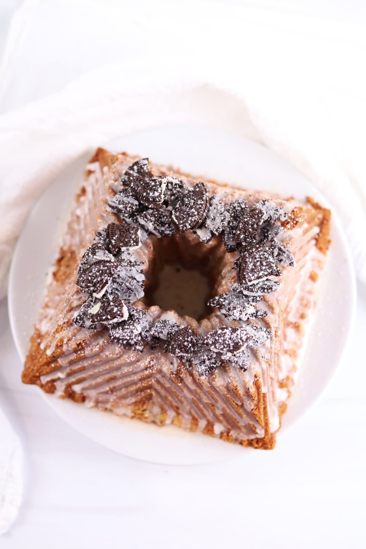 Oreo Cream Cheese Pound Cake