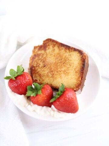 Fried Pound Cake