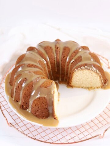 Image of Salted Caramel Cream Cheese Pound Cake