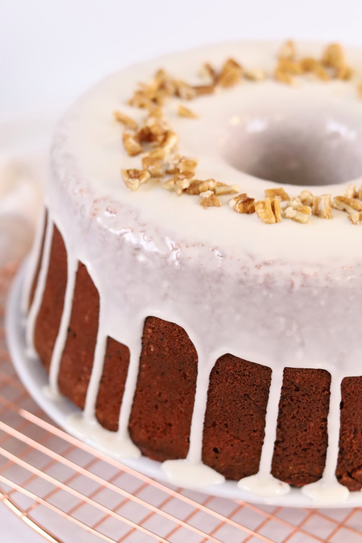Image of Mile High Red Velvet Eggnog Pound Cake