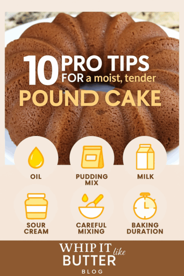 Moist Pound Cake tips