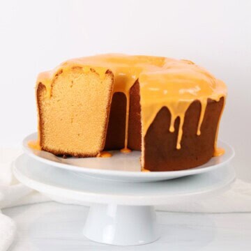 Mile High Orange Pound Cake