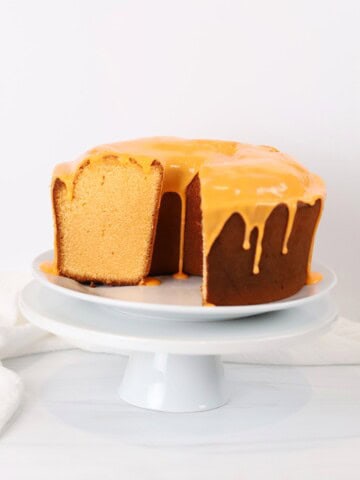 Mile High Orange Pound Cake