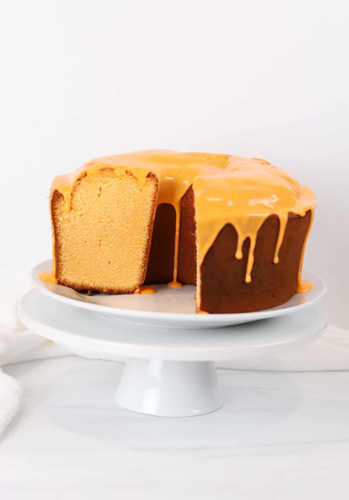 Mile High Orange Pound Cake