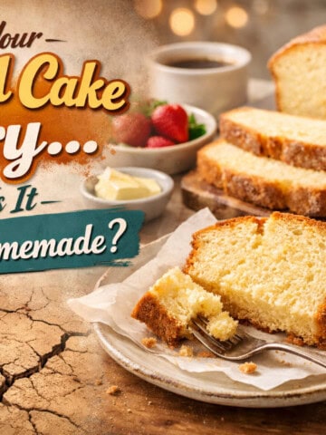Is Your Pound Cake Dry… or Is It Just Homemade?