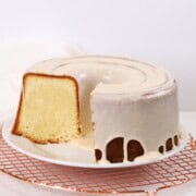 Mile High Brown Butter Pound Cake