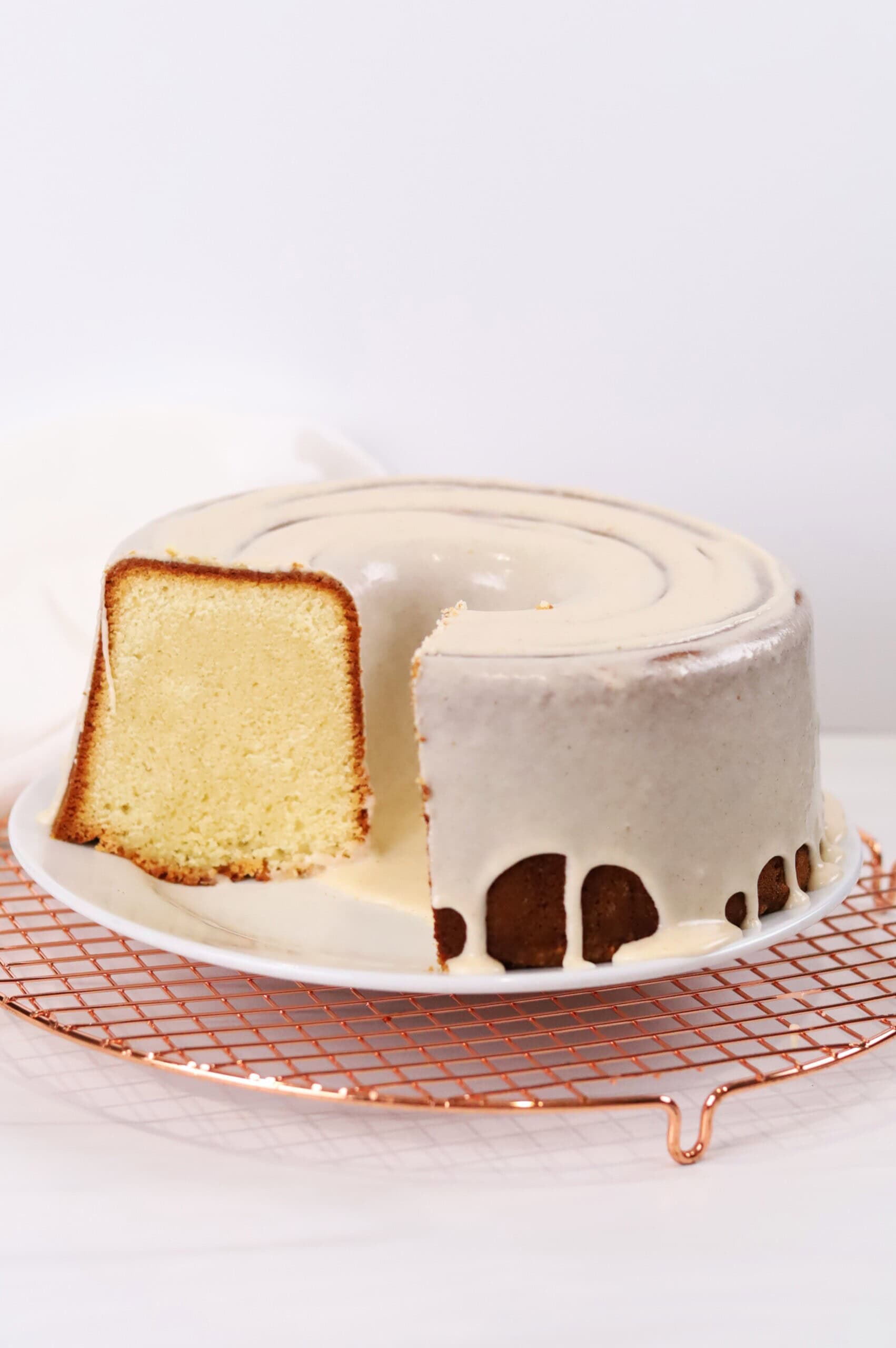 Mile High Brown Butter Pound Cake