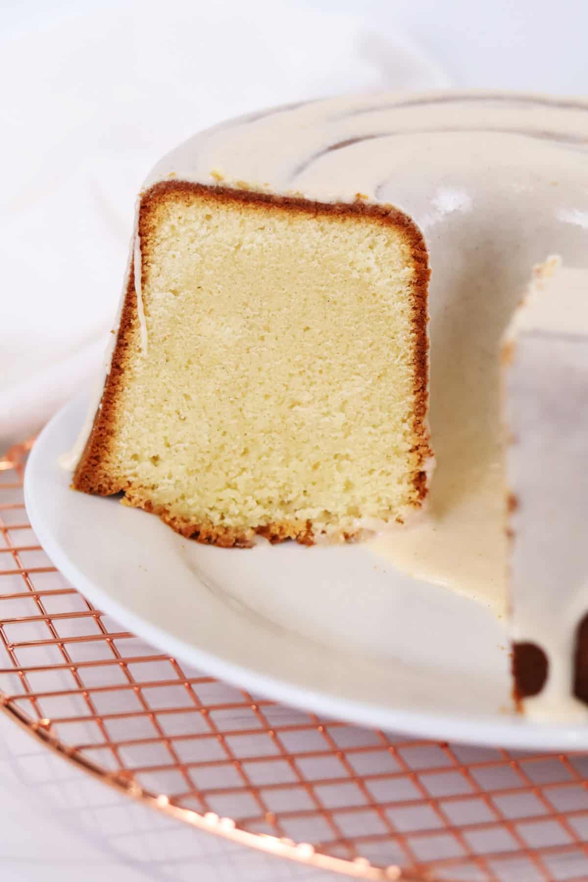 Mile High Brown Butter Pound Cake