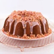 Strawberry Crunch Pound Cake