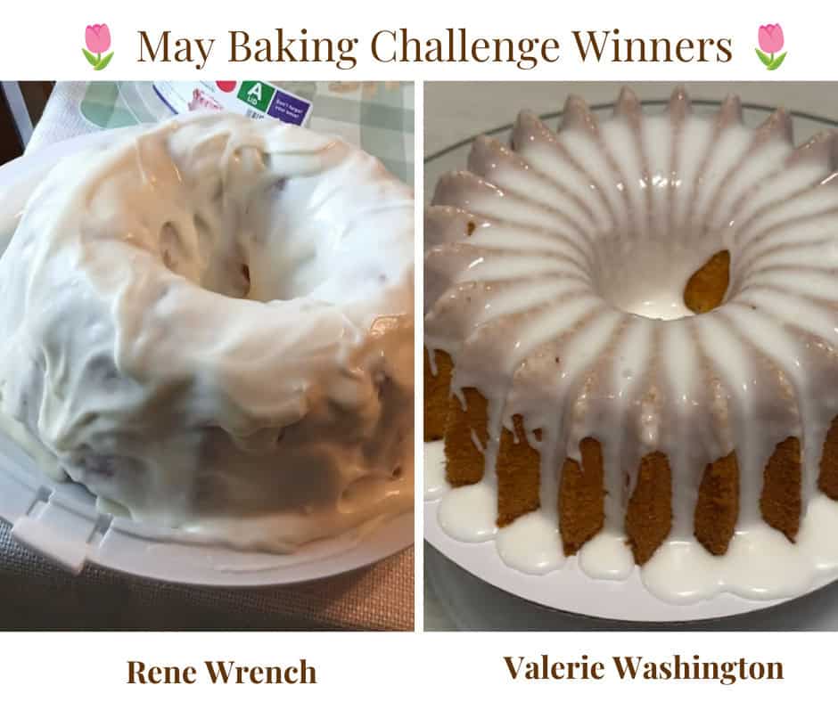 May Baking Challenge Winners