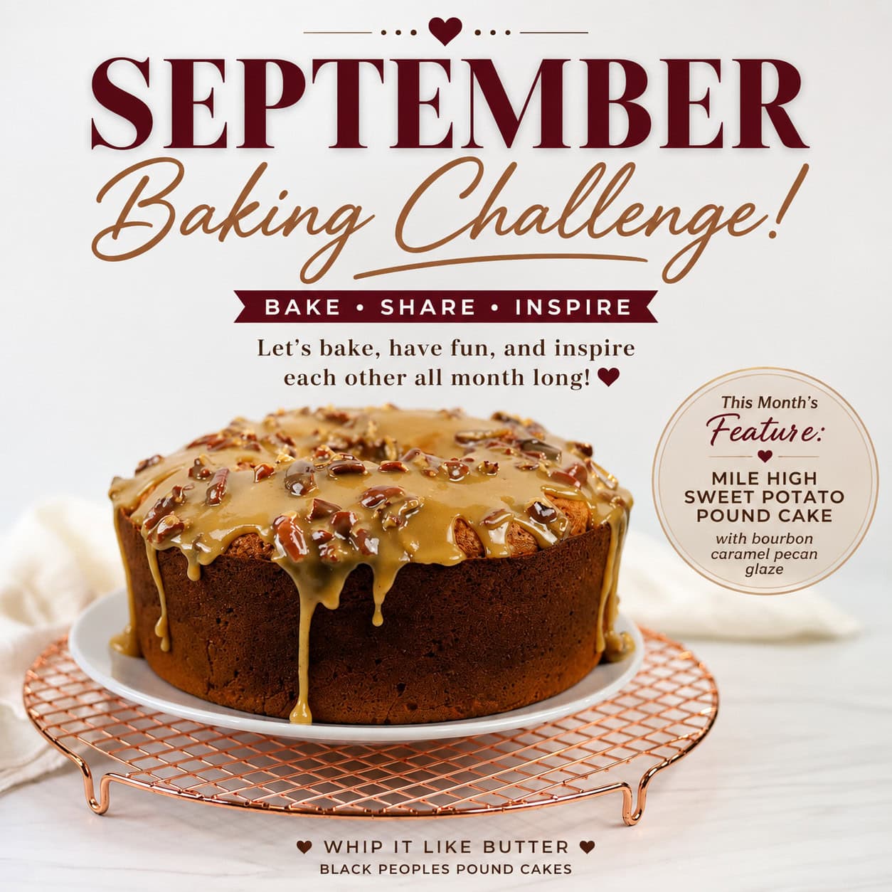 September Baking Challenge Cake