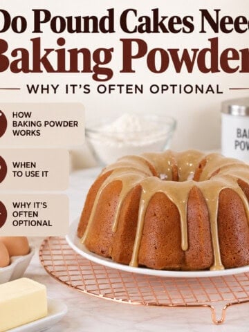 Do Pound Cakes Need Baking Powder?