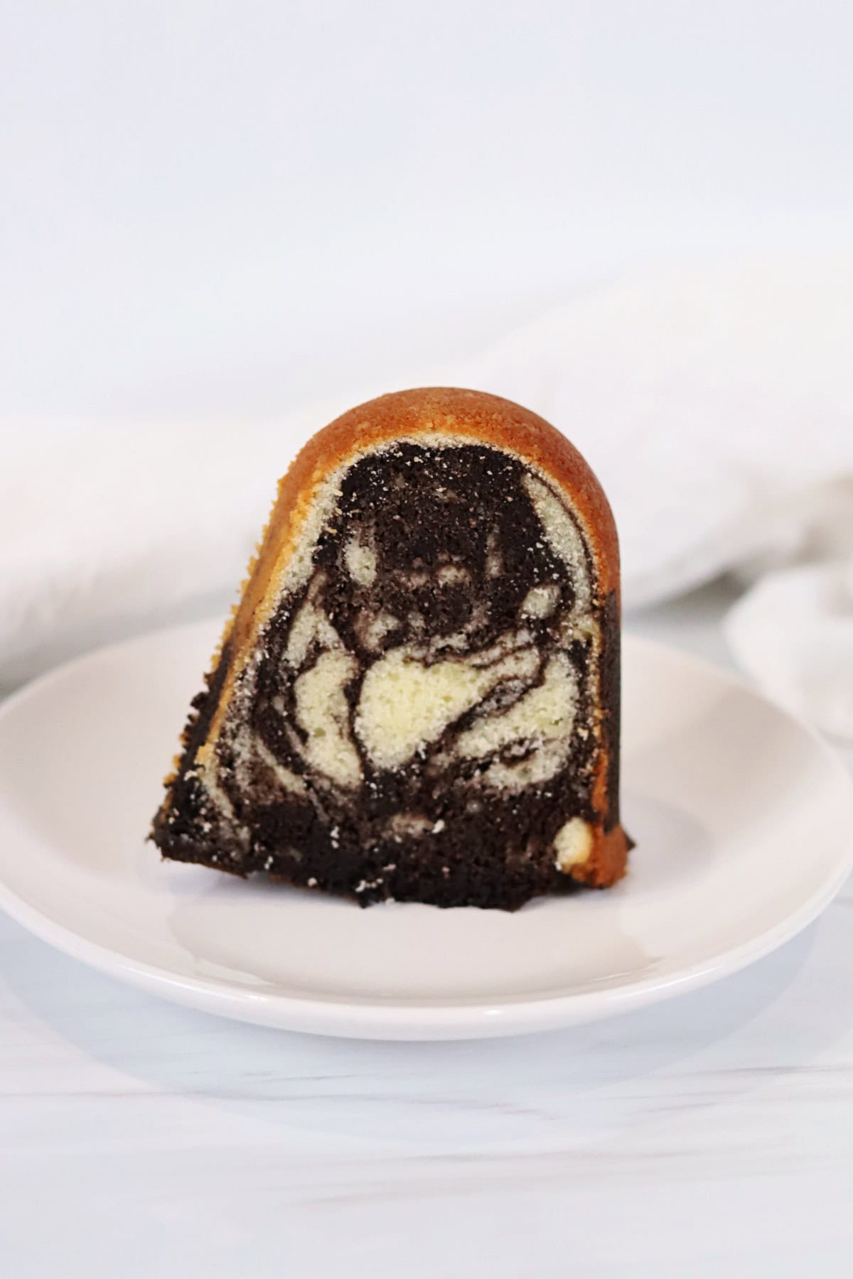 Mile High Marble Pound Cake