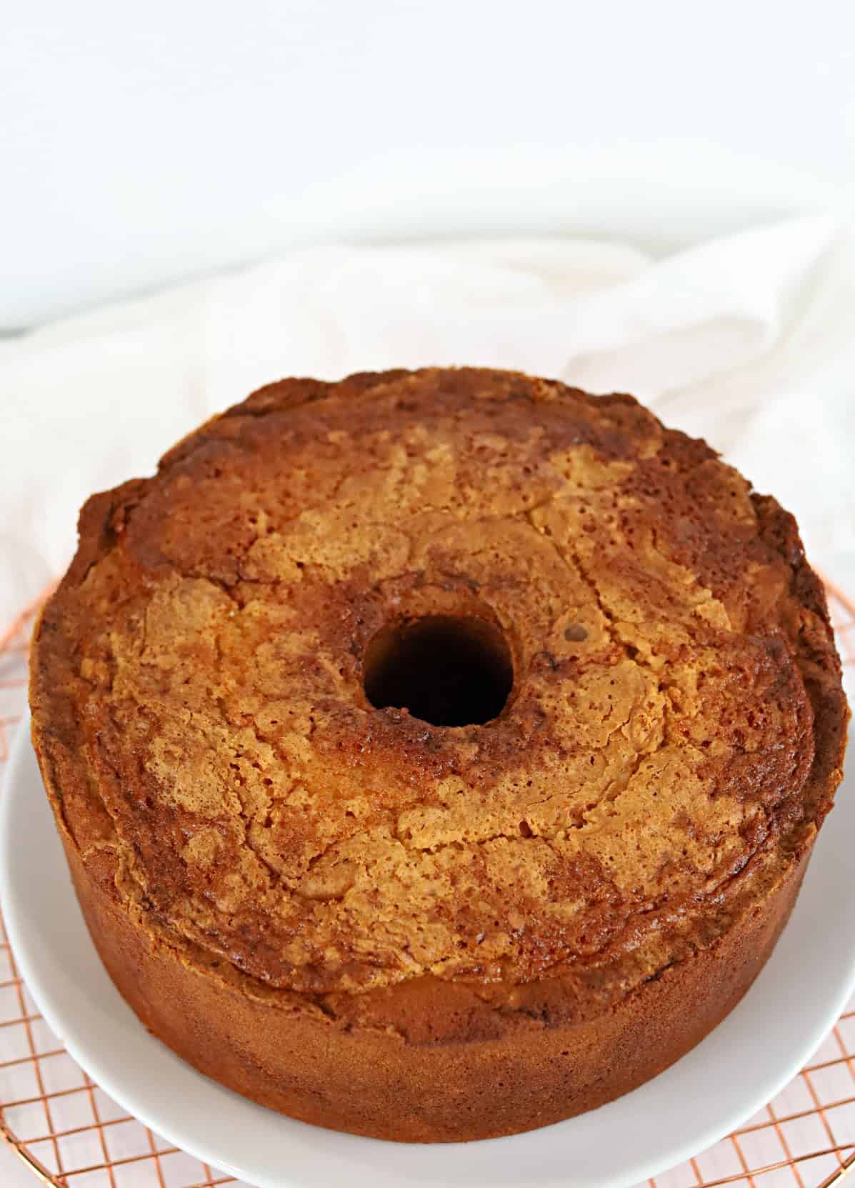 Mile High Cookie Butter Pound Cake