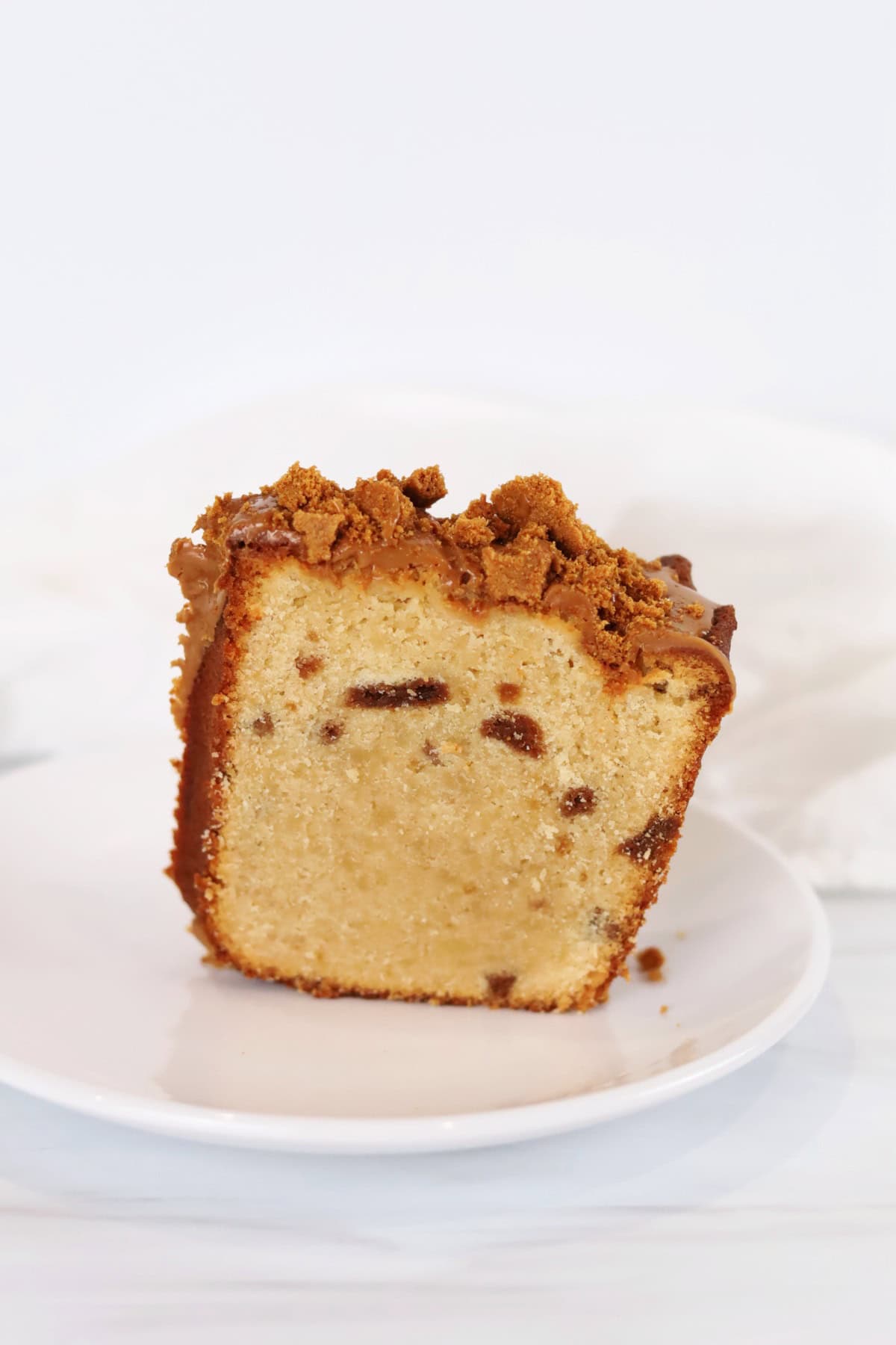 Mile High Cookie Butter Pound Cake