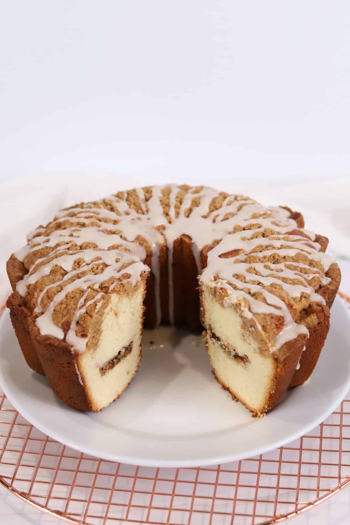 Coffee Cake Pound Cake